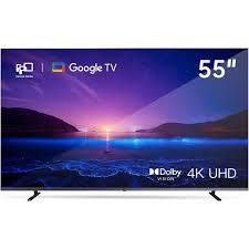 Télévision, Google  TV, 55 pouces, HD