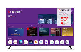 Télévision, Google  TV 58 pouces , Stream, HD