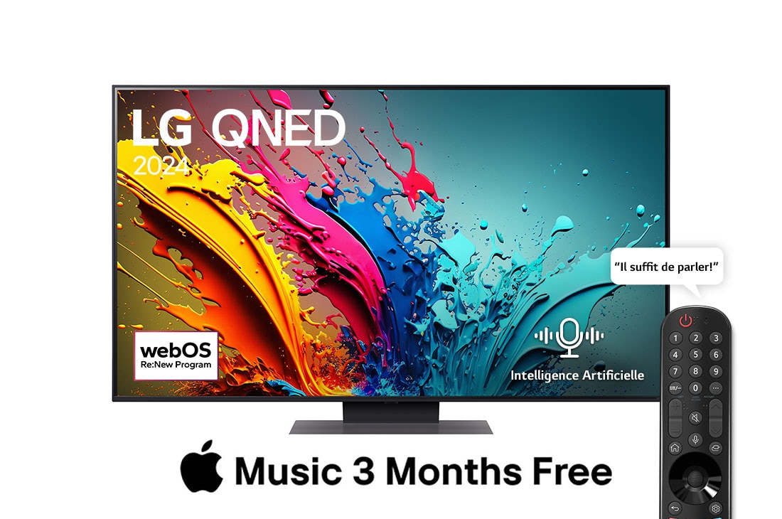 Télévision LG, Ultra HD, 55 pouces
