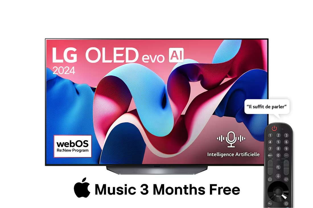Télévision LG, EVO CS4 4K , 55 pouces